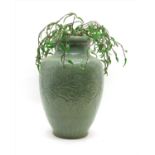 A Chinese celadon vase,