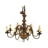 A Dutch style chandelier