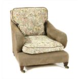 A Howard type armchair,