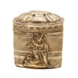 A Dutch silver box,