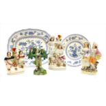 A collection of assorted ceramics and glassware,