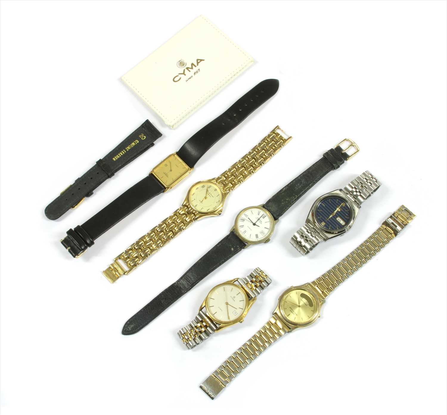 A quantity of gentlemen's watches,