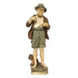 A Goldscheider terracotta figure,