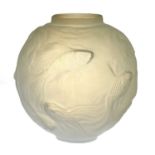 A Lalique 'Formosa' glass vase,