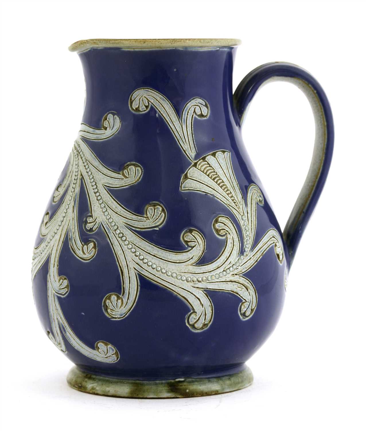 A Doulton Lambeth stoneware jug, - Image 2 of 2