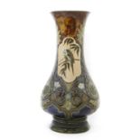 A monumental Doulton Lambeth stoneware vase,