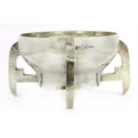 An Arts & Crafts silver mether bowl,