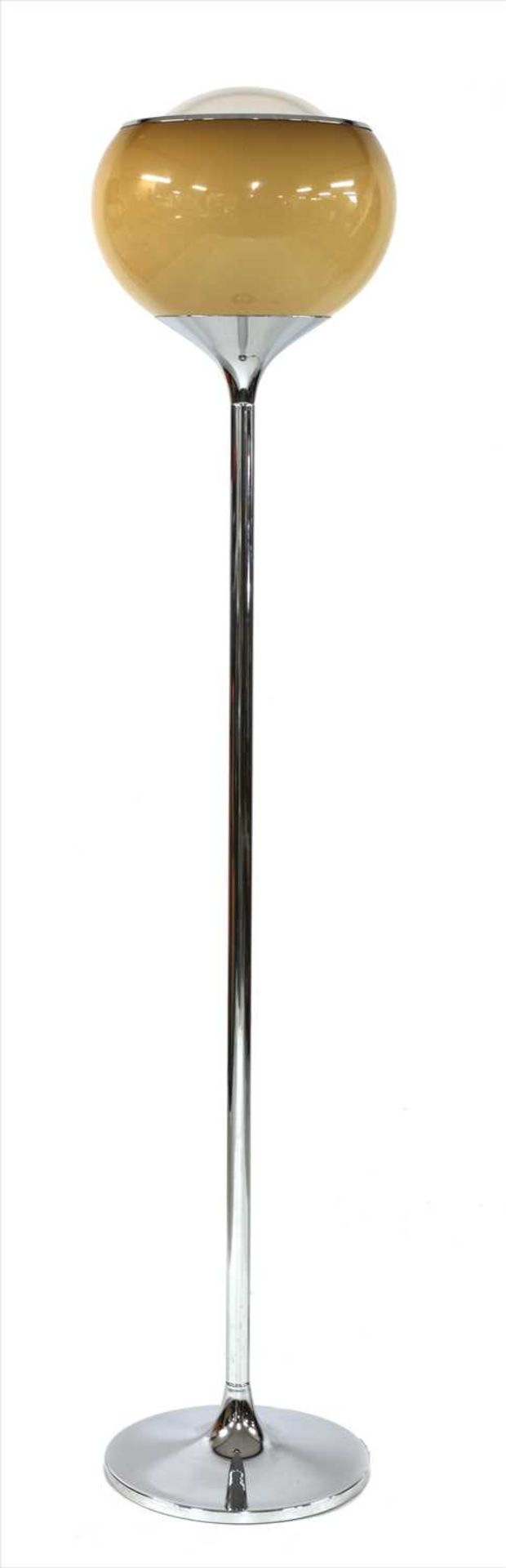 A modern standard lamp,