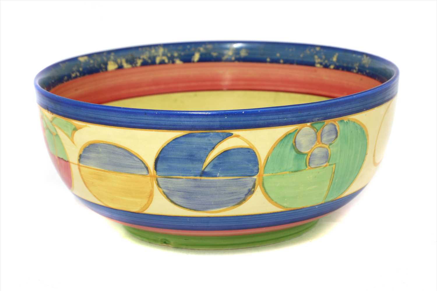 A Clarice Cliff 'Pastel Melon' pattern bowl, - Image 3 of 3