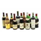Assorted Wine and Port to include: Lignana, Barbaresco, 1978, one bottle and ten other bottles