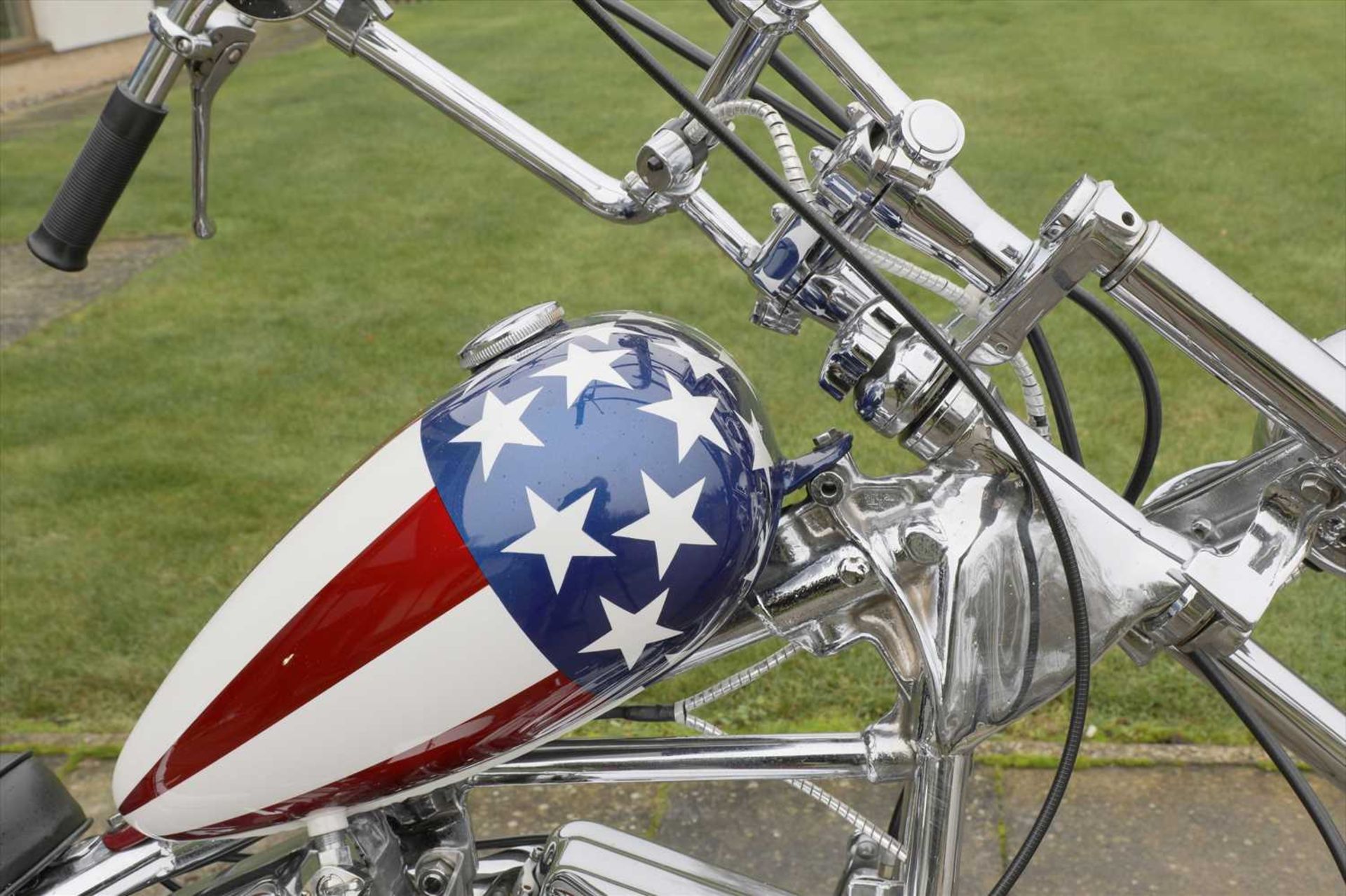 1952 HARLEY DAVIDSON 1,200CC EL 'CAPTAIN AMERICA' REPLICA - Image 4 of 15