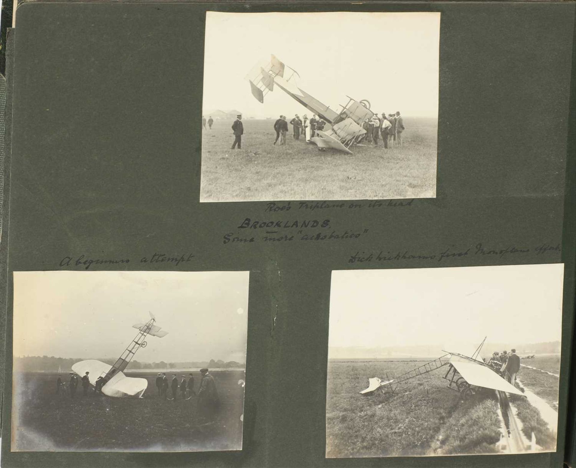 EARLY AVIATION - FLYING 1910, - Image 2 of 5