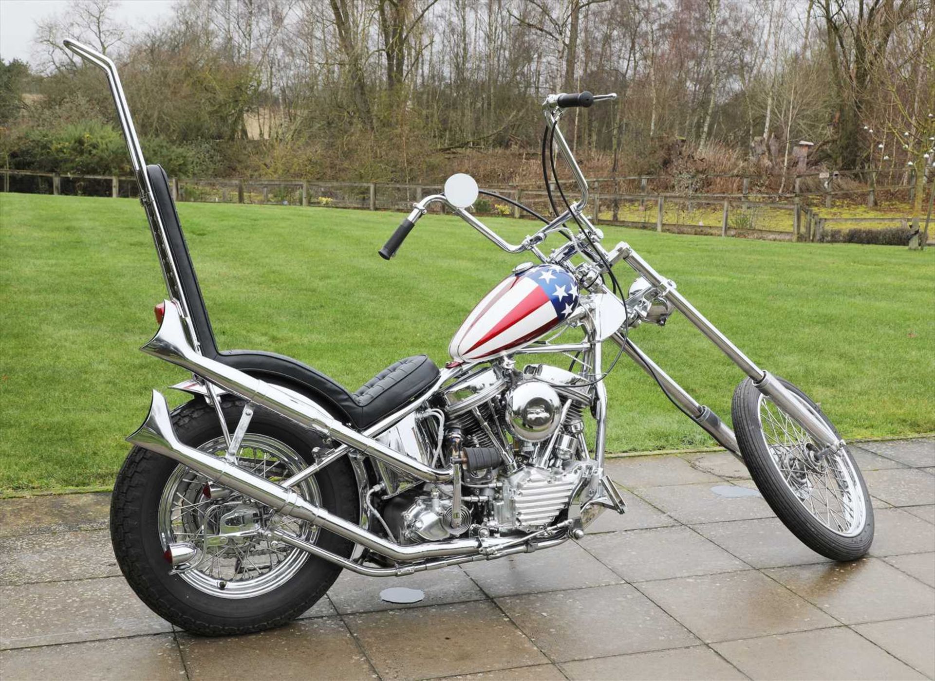 1952 HARLEY DAVIDSON 1,200CC EL 'CAPTAIN AMERICA' REPLICA