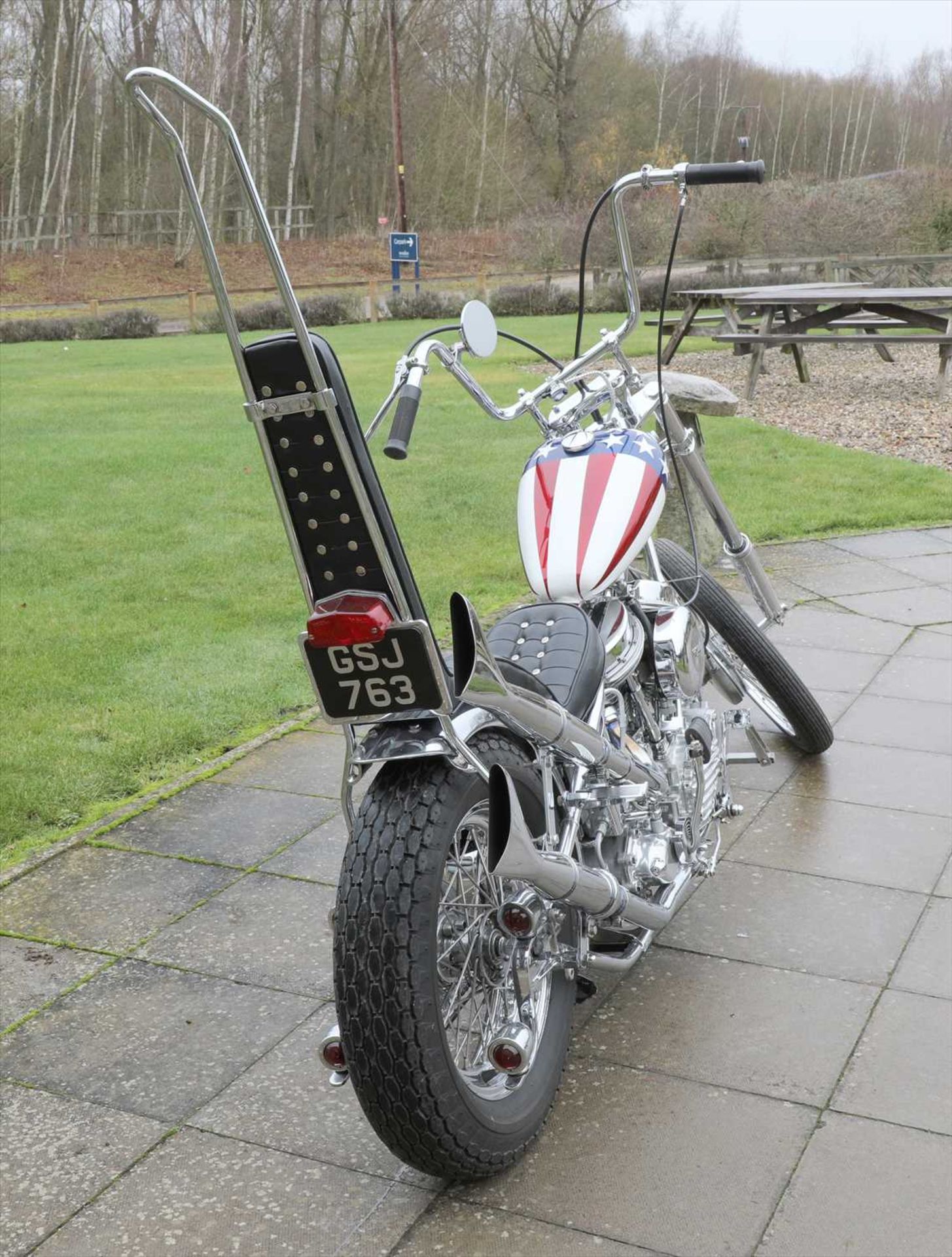 1952 HARLEY DAVIDSON 1,200CC EL 'CAPTAIN AMERICA' REPLICA - Image 2 of 15