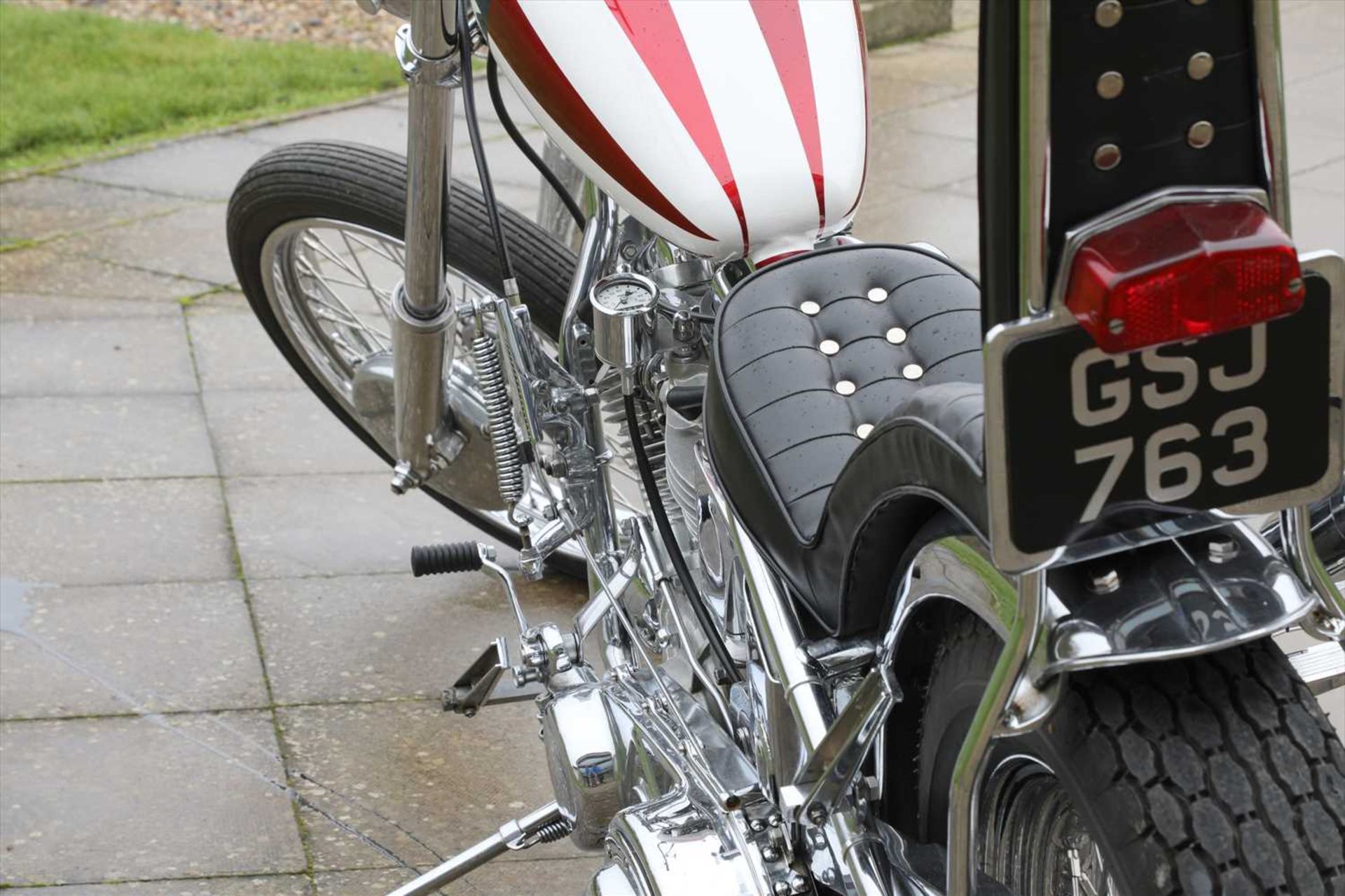 1952 HARLEY DAVIDSON 1,200CC EL 'CAPTAIN AMERICA' REPLICA - Image 14 of 15