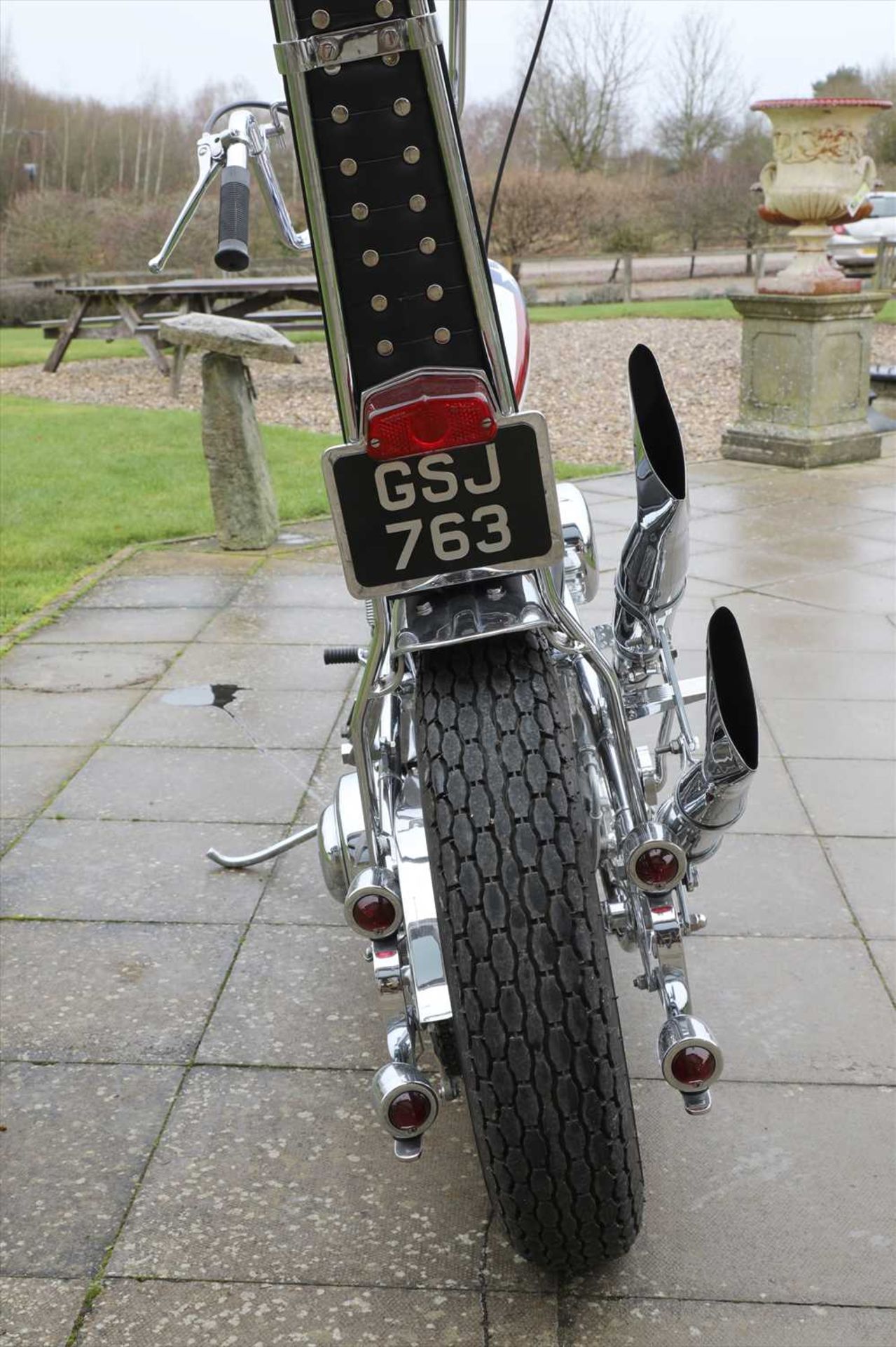 1952 HARLEY DAVIDSON 1,200CC EL 'CAPTAIN AMERICA' REPLICA - Image 13 of 15