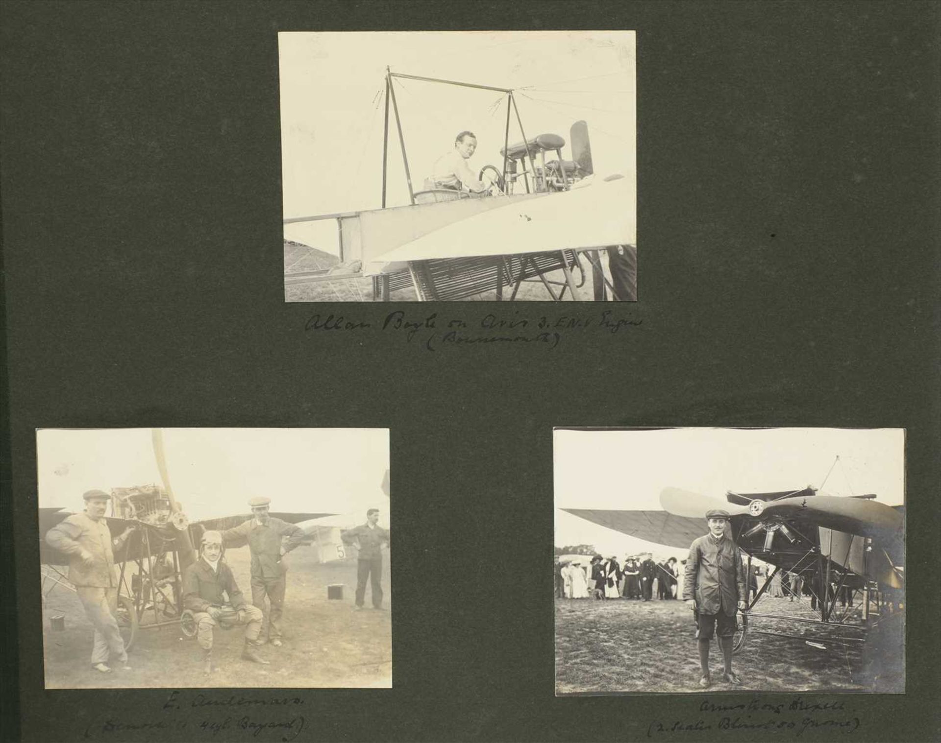 EARLY AVIATION - FLYING 1910,