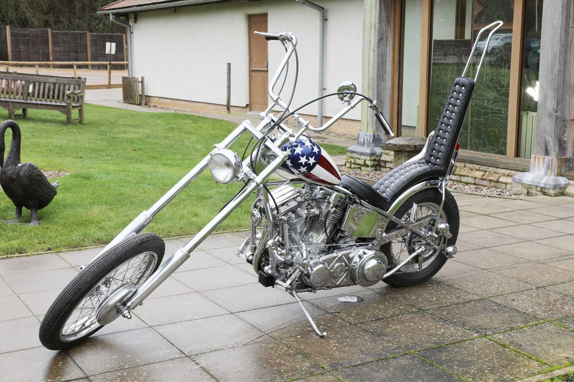 1952 HARLEY DAVIDSON 1,200CC EL 'CAPTAIN AMERICA' REPLICA - Image 6 of 15