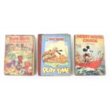 A collection of three Walt Disney books,