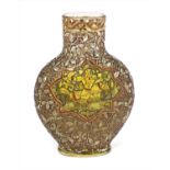 A rare Gallé glass Persian-style vase,