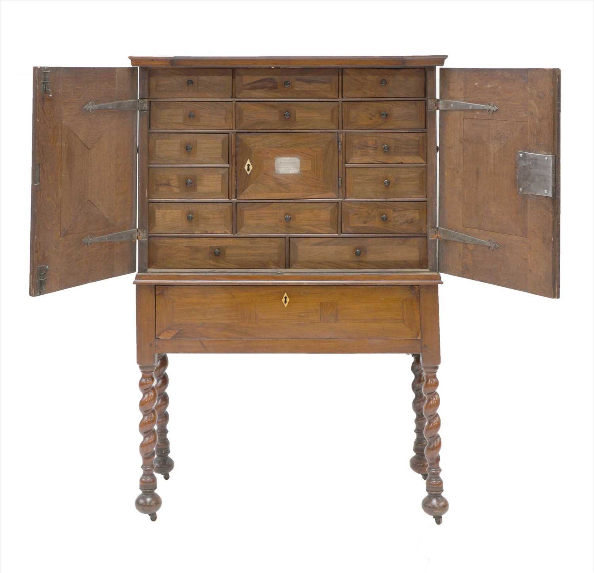 A Continental kingwood cabinet on stand, - Image 2 of 3