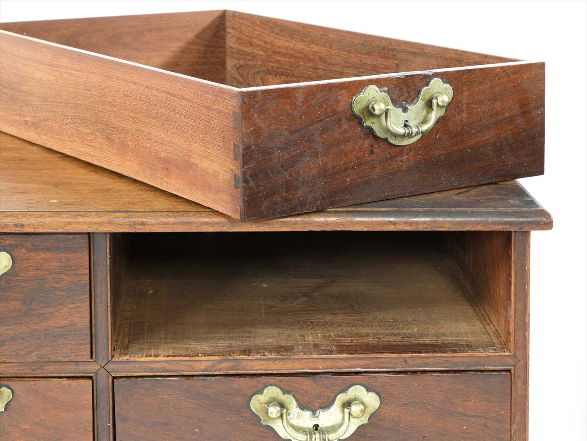 A colonial twelve-drawer padouk chest, - Image 3 of 6