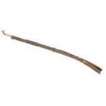 A Welsh yew wood basting stick,