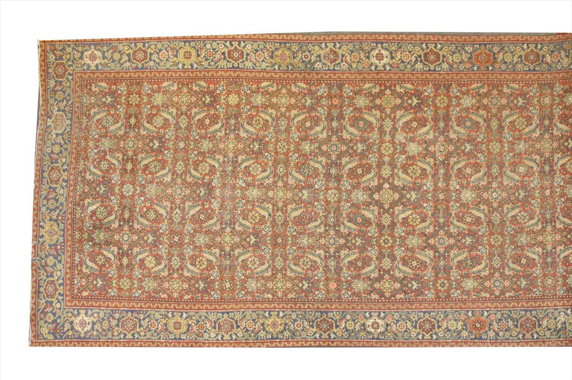 A Persian Feraghan carpet, - Image 3 of 7
