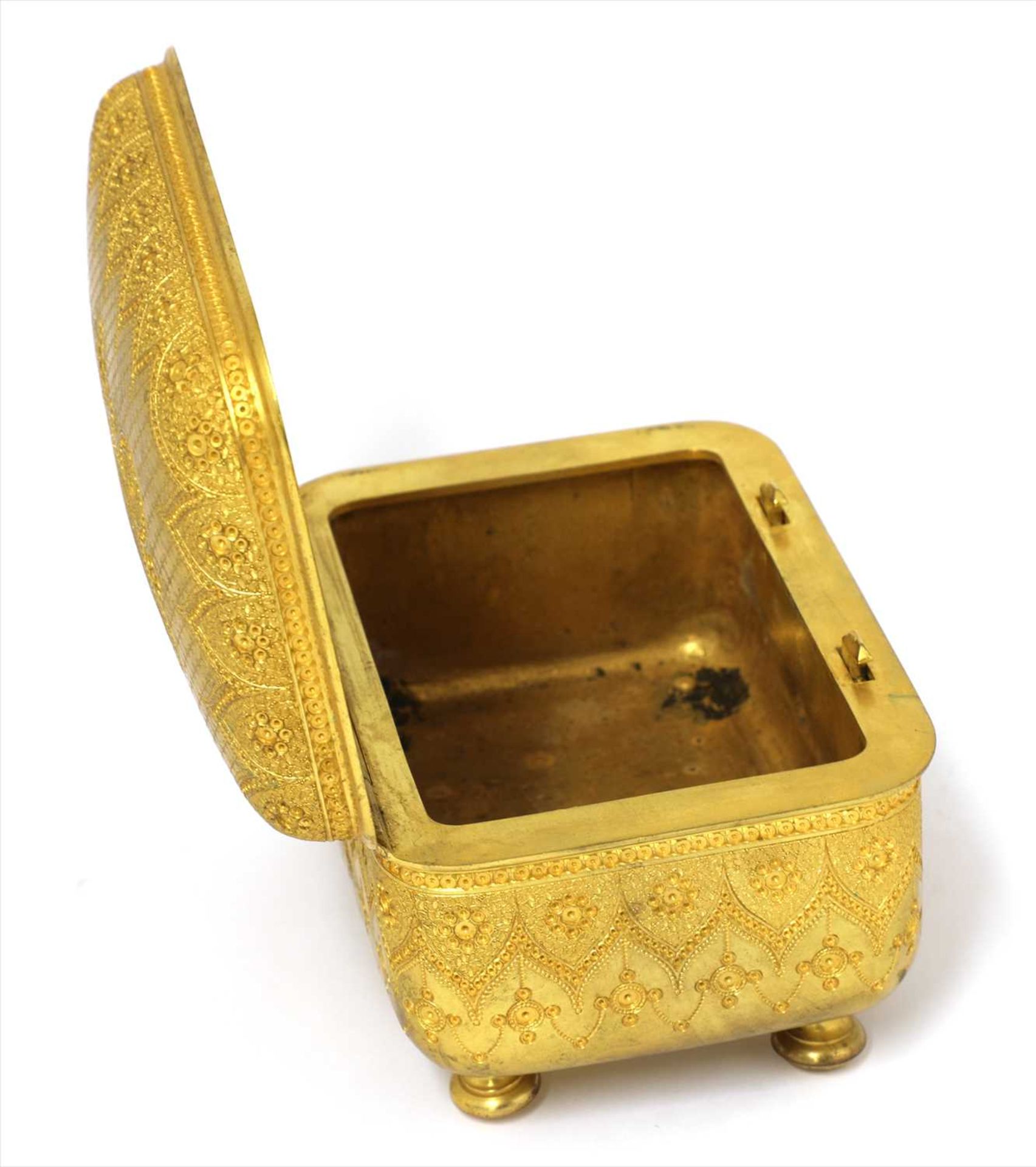 An ormolu casket, - Image 2 of 2