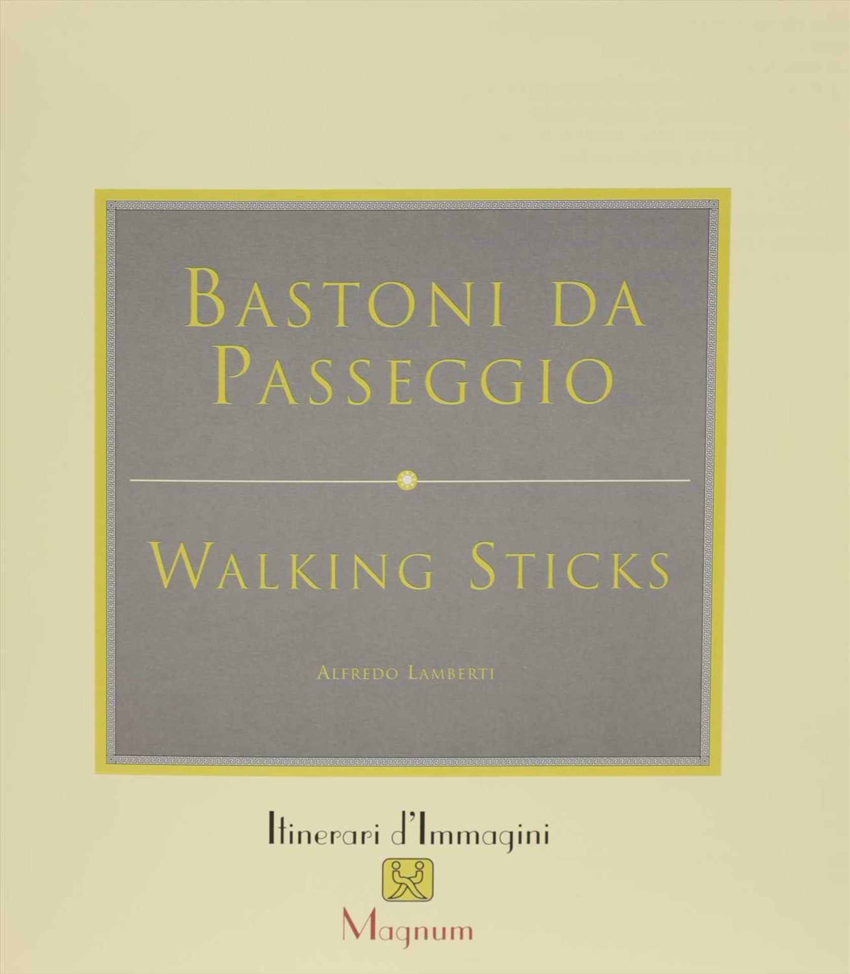 Four books on walking sticks