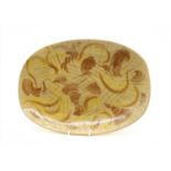 A 1950 Studio Pottery dish,