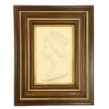 A limited edition Royal Worcester plaque of Elizabeth II,