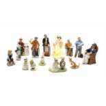 A collection of Royal Doulton Collector's Club figurines,