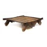 An Indian howdah coffee table,