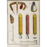 A collection of thirteen medical prints,