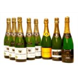 Assorted non-vintage Champagne to include Louis Gesson, five bottles and three other bottles