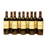 Château Gloria, Saint-Julien, 2008, nine bottles (in opened owc)