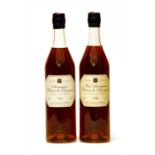 Baron de Sigognac, Bas Armagnac, 1948, two bottles (each in wooden box)