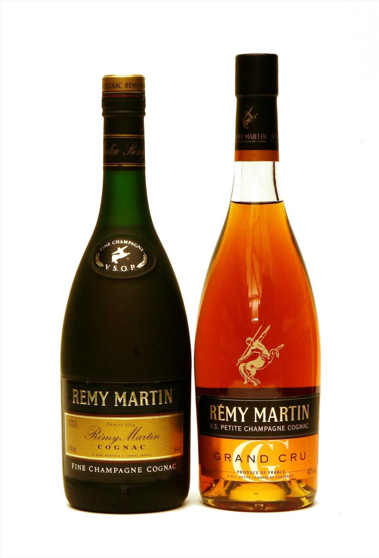 Remy Martin, VS Petite Champagne Cognac and VSOP Fine Champagne Cognac