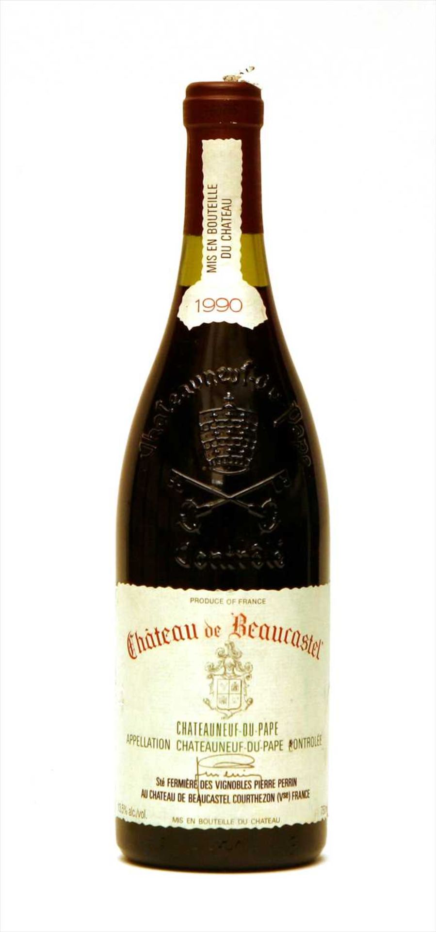 Château de Beaucastel, Châteauneuf-du-Pape, 1990, one bottle