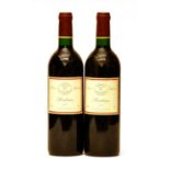 Barons de Rothschild Lafite, Réserve Spéciale, 1996, two bottles