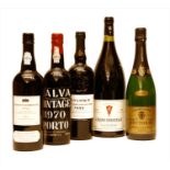 Miscellaneous to include: Dalva, Vintage Port, 1970, one bottle and four other bottles