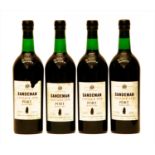 Sandeman, Vintage, Port, 1970, four bottles