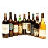 Miscellaneous: Ceretto and Cappellano, Barolo Chinato, one bottle each and seven others