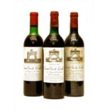 Château Léoville Las Cases, 1970 one bottle and 1979 two bottles