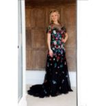 A Zuhair Murad couture ball gown,