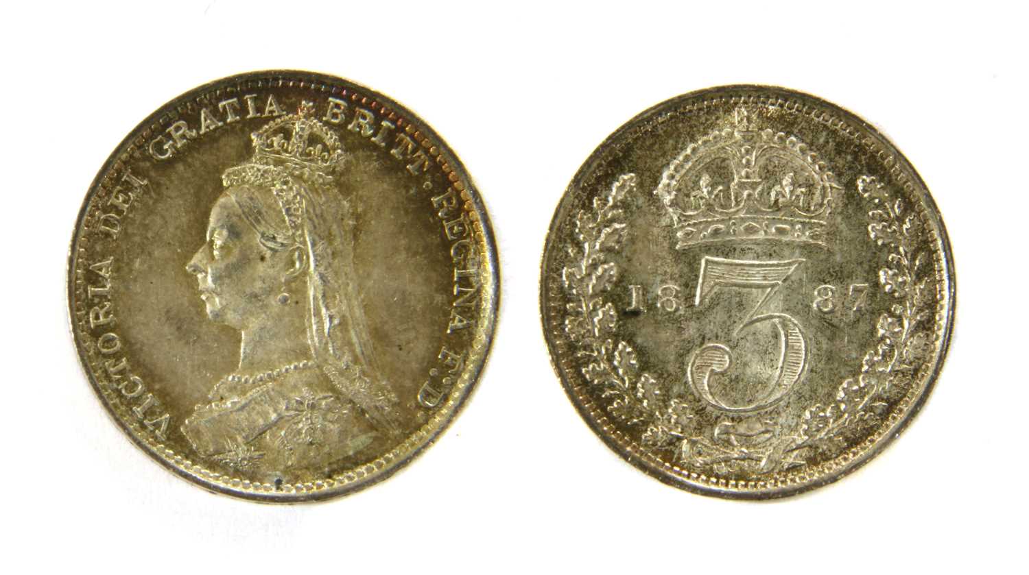 Coins, Great Britain, Victoria (1837-1901), - Image 9 of 11