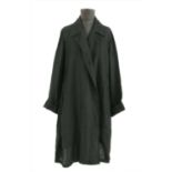 A Jil Sander single breasted light-weight coat,