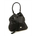 An Osprey black drawstring tote, by Graeme Ellison