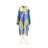 A Jasper Conran multicoloured silk long blouse,